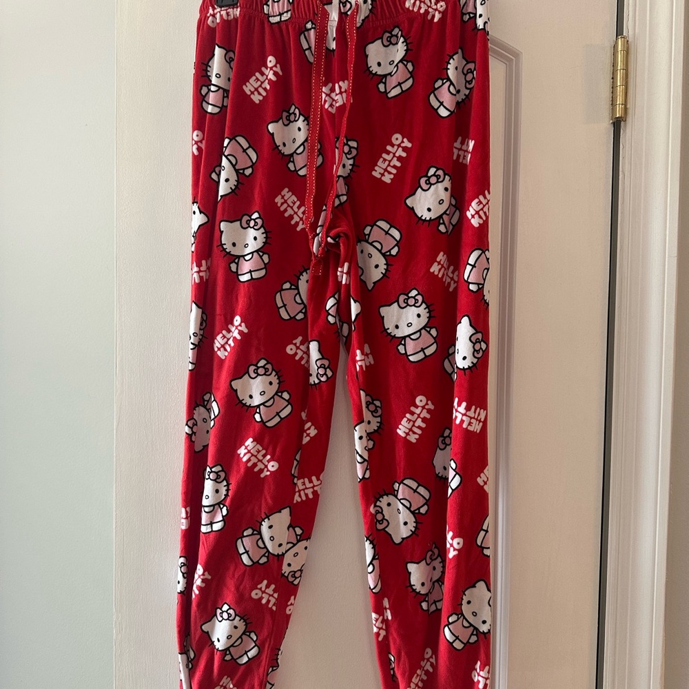 Sanrio Hello Kitty Red Pajama Bottoms